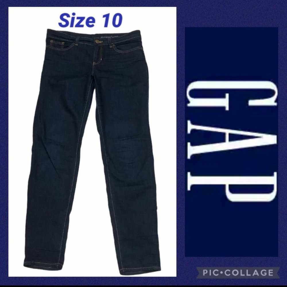 Gap Jeans mid-rise super skinny 10